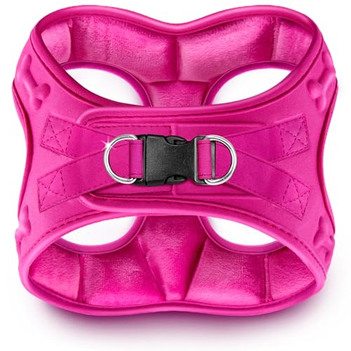 Comfort fit Step-in Dog & Puppy Harness - Comfortable All Weather Dog Vest Harness: Adjustable, Soft Padded, Easy to Put-o...