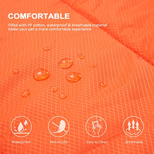 BDEUS Travel Dog Bed, Outdooor Camping Pet Mat, Portable Place Mat with Handle, Easy to Clean, Waterproof & Portable and O...