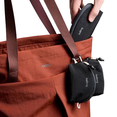 Bellroy Lite Pocket Trio (Set of 3 Mini Pouches, Super Lightweight, Made for Organizing and Attaching) - Black