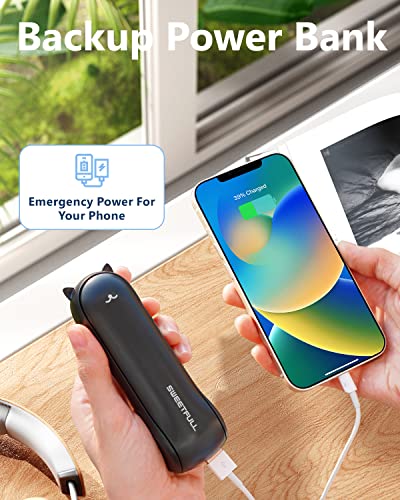 SWEETFULL Misting Fan Portable, Handheld Personal Mister Fans, Small Fan Rechargeable, Mini Spray Water Mist,Kids Women Po...