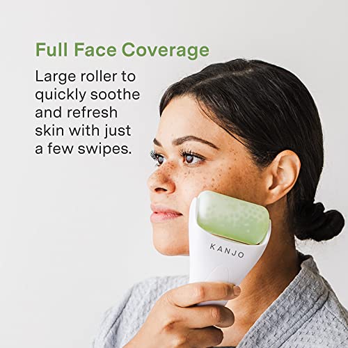 Kanjo Ice Roller for Face & Eye Puffiness Migraine Relief, Ice Face Rollers Facial Massage, Women Skincare Anti Wrinkle Pa...
