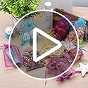 MOTYAWN 100pcs White Organza Bags 2x3 inch Sheer Drawstring Gift Bags Jewelry Pouches Wedding Party Christmas Favor Gift B...