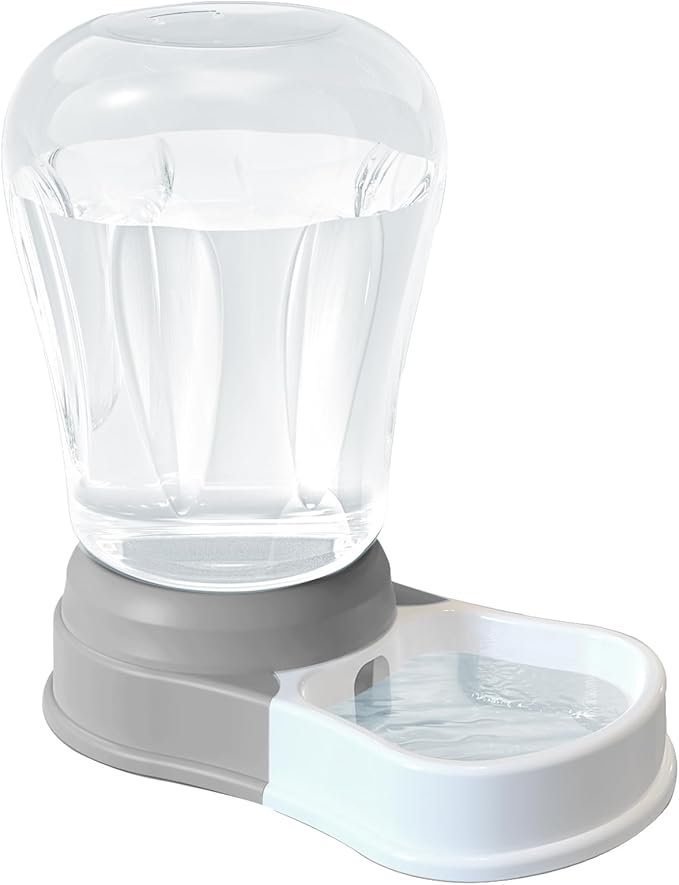 STALTWO 1.6 Gallon Automatic Dog Water Dispenser, Large Capacity Gravity Pet Water Bowl for Multiple Pets, BPA-Free Cat Wa...