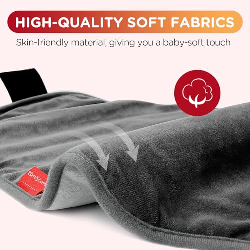 Heating Pad for Back, Comfytemp Mothers Day Gifts for Women Men Dad Mom, Large Electric Lower Back Heating Pad, FSA Eligib...