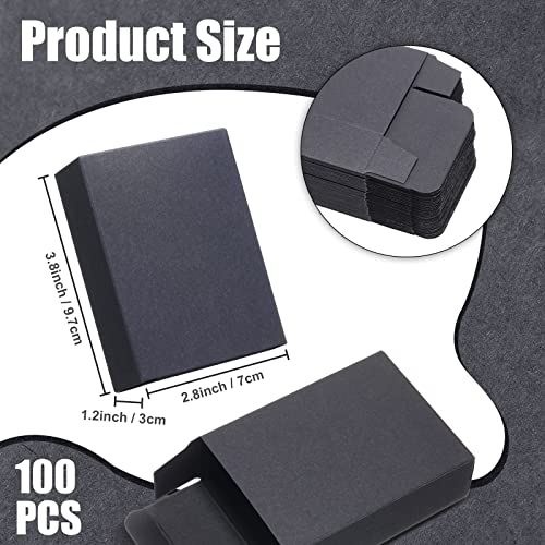 Gersoniel 100 Pcs Kraft Soap Boxes Packaging for Homemade Soap Making Supplies for Party Favor Treats Wrapping Packaging, ...