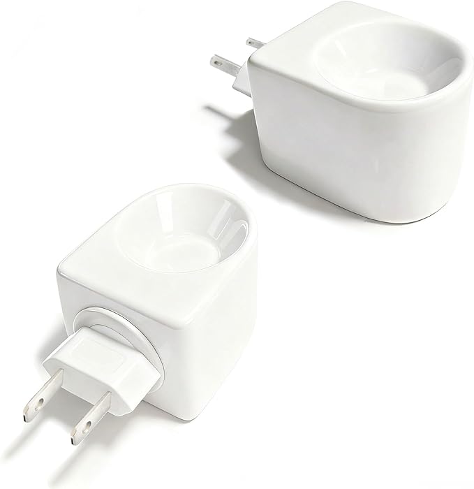 Essential Oil Porcelain Diffuser – Original White | Electric Plug-in Aroma Diffuser with Adjustable | Fragrance Oil Scent ...