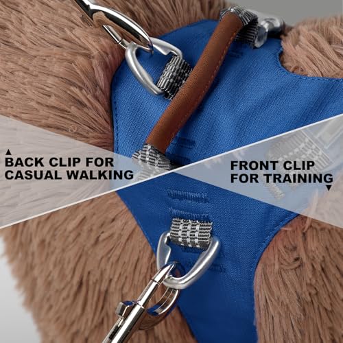 ApakBak No Pull Dog Harness – Adjustable Reflective Nylon Vest for Small Medium Large Dogs, Escape Proof Training Harness ...