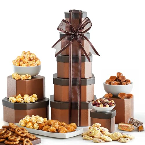 Broadway Basketeers Gift Basket – Kosher Gourmet Snack Food Gifts for Women, Men, Family, Thank You, Corporate