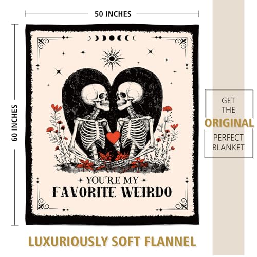Gifts for Him Her, Anniversary Blanket for Women Men, Mothers Day Blanket Gifts for Wife, Birthday Gift for Boyfriend Girl...