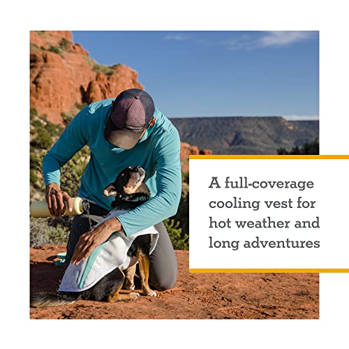 Ruffwear, Swamp Cooler Dog Vest, Evaporative Cooling for Hot Weather, Compatible with Most Harnesses, Sage Green, Medium