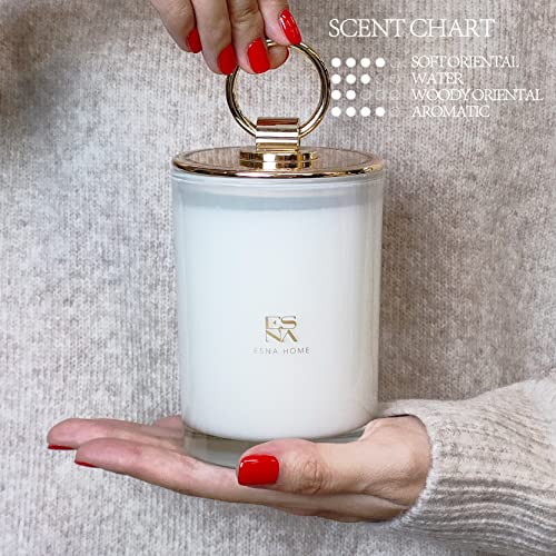 Luxury Scented Candle Aromatherapy Candles for Home Scented 100% Natural Soy Candles Hand Poured Vegan Wax Holiday Candles...
