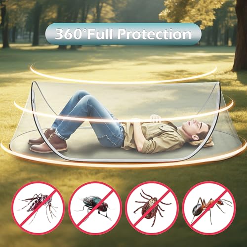 78 * 31 * 22Large Pop-Up Mosquito Net, Lightweight, Breathable, and Soft Convenient Mesh Tent,Foldable and Durable,Mosquit...