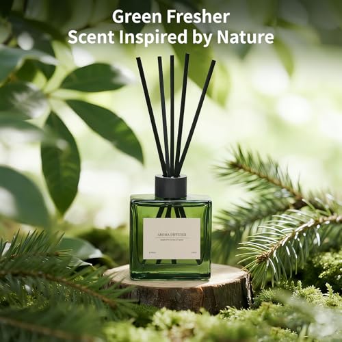 GAGINGOOLD Reed Diffuser, 4 oz Vanilla Cream Scent Diffuser with 7 Sticks, 90 Days Long Lasting Reed diffusers for Home, E...