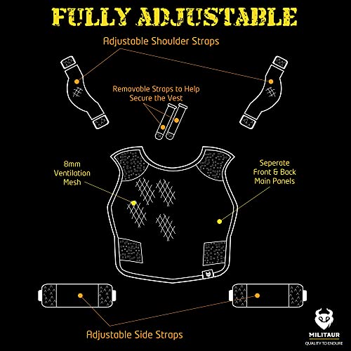 MILITAUR Adjustable Ventilation Vest - Helps Increase Air Flow Under Tactical Gear