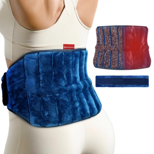 Comfytemp Microwave Moist Heating Pad for Back Pain Relief, Sciatica Recovery Must Have, Microwavable Hot Therapy for Lowe...