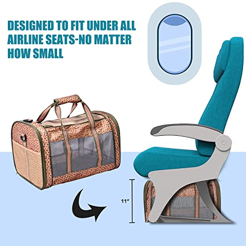 GOOPAWS Soft-Sided Kennel Pet Carrier for Small Dogs, Cats, Puppy, Airline Approved Cat Carriers Dog Carrier Collapsible, ...