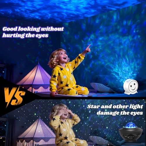 Galaxy Projector for Bedroom, Galaxy Light Projector with 41 Lighting Modes, Night Light for Kids, Nebula Lamp with Timer ...