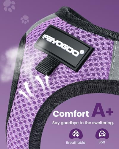 FAYOGOO Cat Harness, Cat Leash and Harness Set for Walking Escape Proof, Harness for Small Cats/Small Dogs, Large Kitten/P...