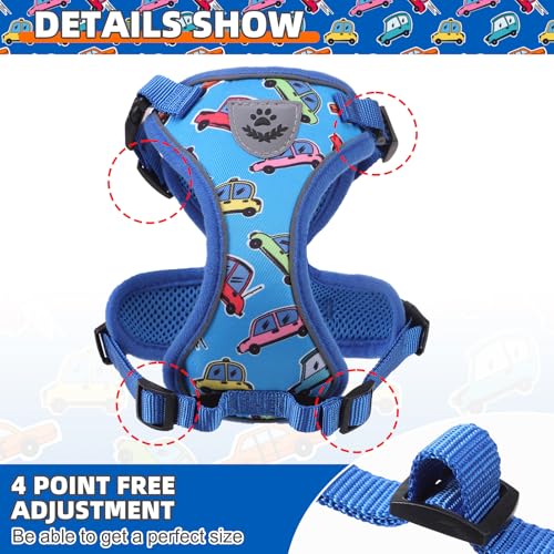 KOOLTAIL Cat Harness and Leash Set, Escape Proof for Safe Walking & Travel, Reflective Comfortable Easy Control Adjustable...