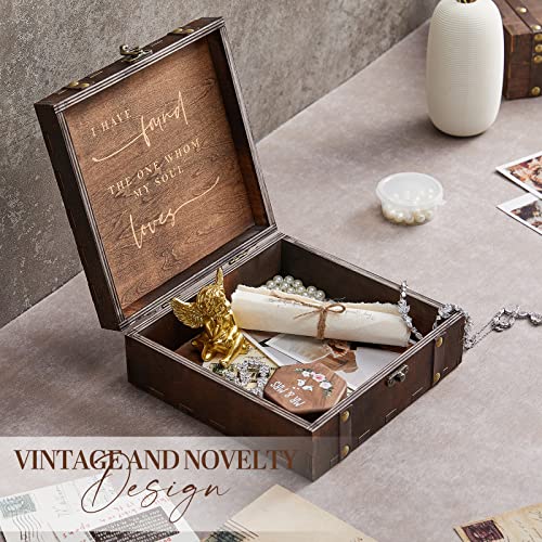 AW BRIDAL Mr and Mrs Wedding Keepsake Box for Couples, Bridal Shower Gifts for Bride to Be, 2026 Engagement Gift for Newly...