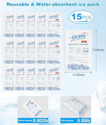 Foiueyga Cooling Vest for Men & Women - Ice Vest with 15pcs Ice Packs Short Cooling Jacket for Hot Weather Summer Work Spo...