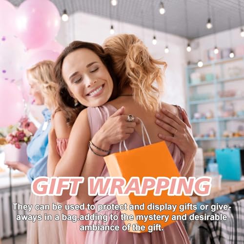 MAQIHAN Gift Bags With Handles - 15 Pcs Gift Bag Bulk Paper Bag Goody Bags Kraft Paper Bags Party Favor Bags Small Bag for...