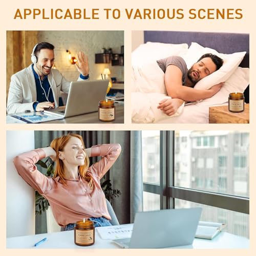 6 Pack Scented Candles Set | Candles for Home Scented, Candles Gifts Set for Women Men, Long Lasting Soy Wax Candle, Aroma...