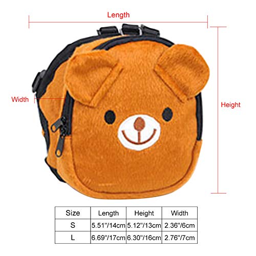 Pet Backpack, Cute Dog Backpack with Adjustable Straps for Small Dogs Cats. Dog Saddle Bags for Outdoor Travel Hiking