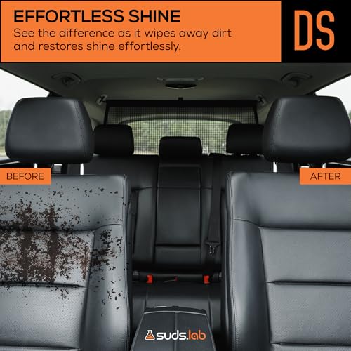 Suds Lab DS Microfiber Detailing Scrub Pad 3 Pack - Car Interior Cleaning & Detailing Microfiber Scrub Pads - Set of 3 - S...