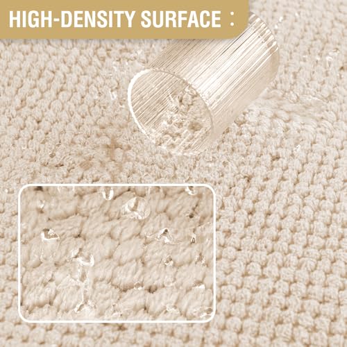 H.VERSAILTEX Waterproof Couch Cover Plush Sofa Cover with Strap Soft Anti Slip Sofa Slipcovers for 4 Cushion Sofa Couch Pr...