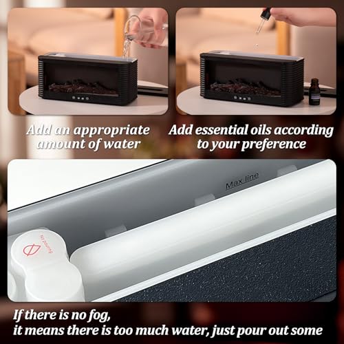 Essential Oil Diffuser for Home, Bedroom Humidifiers, Air Scent Aroma Aromatherapy Ultrasonic Machine, Valentine's Day Gif...