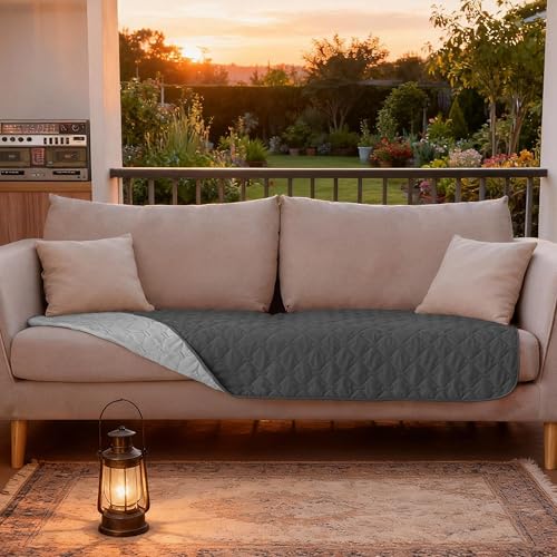 gogobunny 3X Stronger Waterproof Pet Blanket, Scratch Proof Furniture Protector for Dogs Cats, Reversible Cover 30x70 Inc...