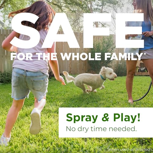 Wondercide - Ready to Use Flea, Tick, and Mosquito Yard Spray with Natural Essential Oils – Mosquito and Insect Killer, Tr...