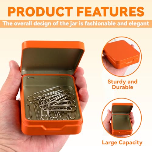 NEETUE 4PCS Portable Travel Cotton Pad Holder & Small Makeup Sponge Storage Box, Bathroom Vanity Canisters Organizer for F...