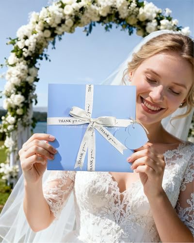 WeddingGiftsWedding Wedding Embroidered Handkerchief, Father&Mother Of The Bride Gifts, Something Blue Wedding Gift