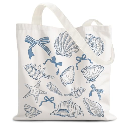 LZYRF FBB Ocaen Beachy Ocean Sea Fish Reusable Grocery Shopping Bag