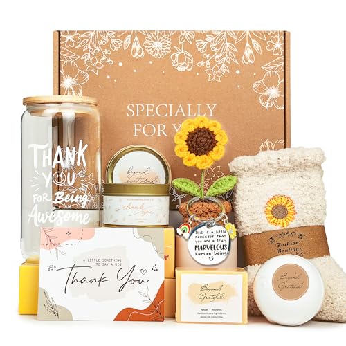 LUICONMO Thank You Gifts for Women, Administrative Professional Day Gifts, Employee Appreciation Gift Box Thanksgiving Gif...