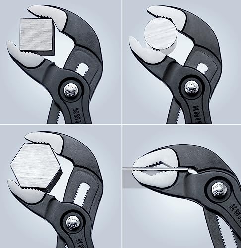 KNIPEX Tools 00 20 72 V06 2 Pc Mini Pliers in Belt Pouch - Cobra® and Needle-Nose