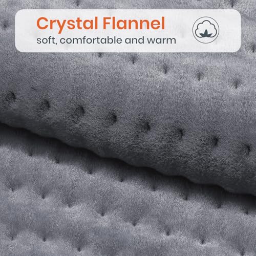 Heating Pad for Back Pain Relief, Heating Pads for Period Cramps with 9 Heat Settings & 4 Timers Auto-off, Machine Washabl...