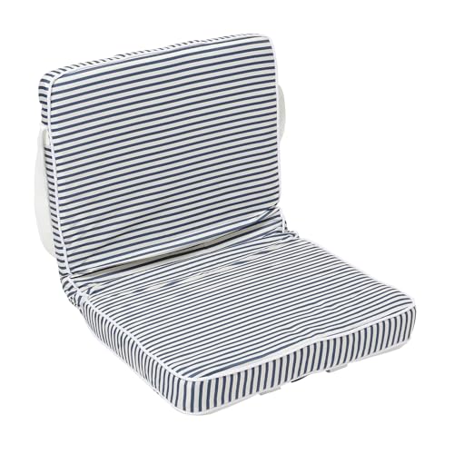 SUNNYLiFE Lightweight Beach Chair — 6-Position Reclining Beach Chair for Adults, Multi-Position Folding, 300D Polyester, S...