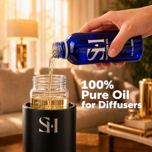 Inspired by 6-Star Hotel Monaco MC01 Hotel Scent Diffuser Oil | 5.07 Fl oz (150 ml) - Waterless Diffuser Oil Refill & High...