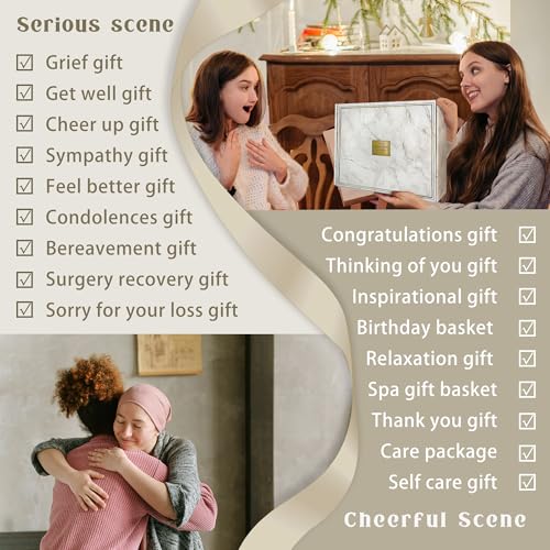 AHAGIFTREE Mother's Day Care Package for Women,12PC Get Well Gifts for Women After Surgery,Birthday,Get Well Soon,Grief,Sy...