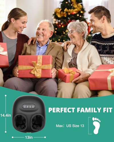 Medcursor Foot Massager Machine with Heat, Rolling, Deep Kneading, Shiatsu Foot Massager for Delivers Pain Relief, Tired, ...