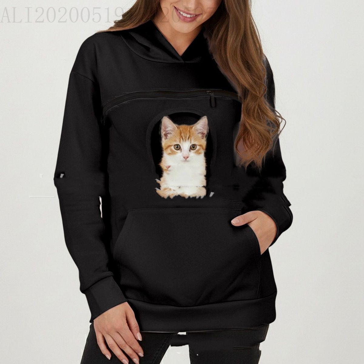 Euro-American Pet-and-Person Unified Trendy Hoodie For Men And Women