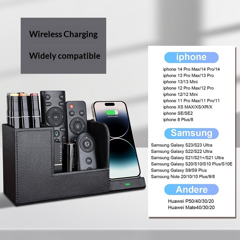 Creative Designed Wireless Charging Storage Box For Phones