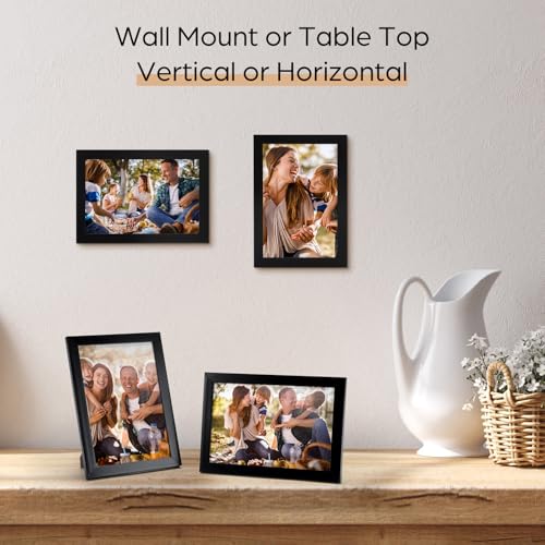Giftgarden 4x6 Picture Frame Set of 18, Lightweight 4 by 6 Frames Bulk for Gallery Wall Photo Hanging and Tabletop Displa...