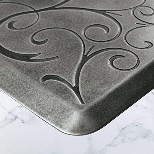 WellnessMats Bella Collection Anti-Fatigue Floor Mat, Polyurethane – Ergonomic Support Pad for Home, Kitchen, Garage, Offi...