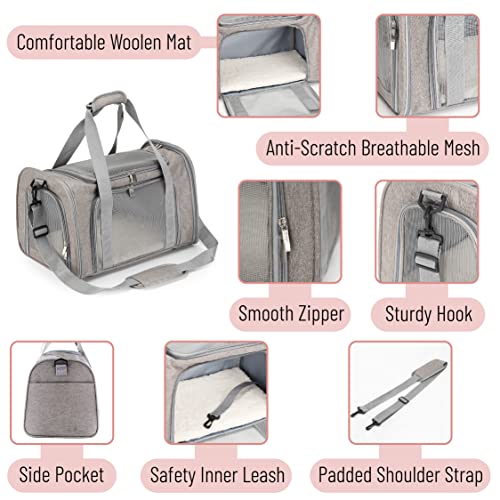 Mr. Pen- Pet Carrier, Cat Carrier, Dog Carrier, Cat Bag Carrier, Cat Travel Carrier, Soft Cat Carrier, Dog Travel Carrier,...
