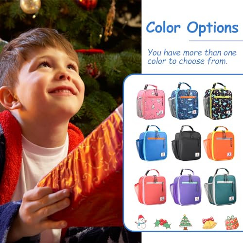 CaCTOUR Lunch Box Kids,Premium Insulated Lunchbox for Girls Boys,Soft Mini Cooler Bag Back to School Thermal Reusable Lunc...