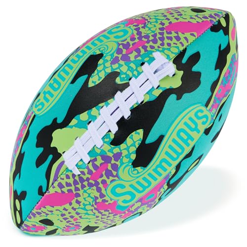 Swimways Hydro Waterproof Football, Outdoor Games for Adults and Kids, Swimming Pool Accessories and Pool Party Games,9.25...